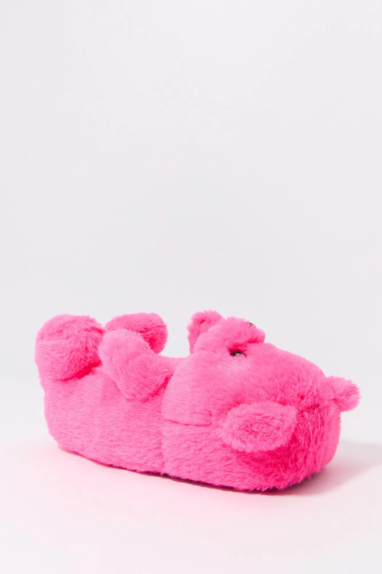 3D Bear Plush Slipper