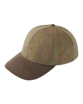 Alan Paine Combrook Tweed Baseball Cap