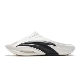 Anta Nitrogen Bubble Leisure Sports Recovery Slippers - White/Black