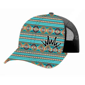 Best Ever Aztec Cap with Embroidered Crown