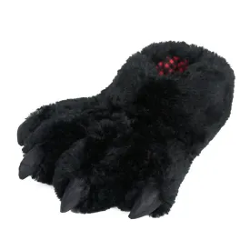 Black Bear Paw Slippers