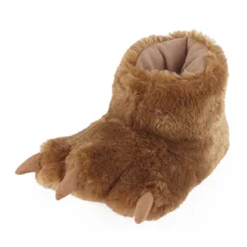 Brown Bear Paw Slippers