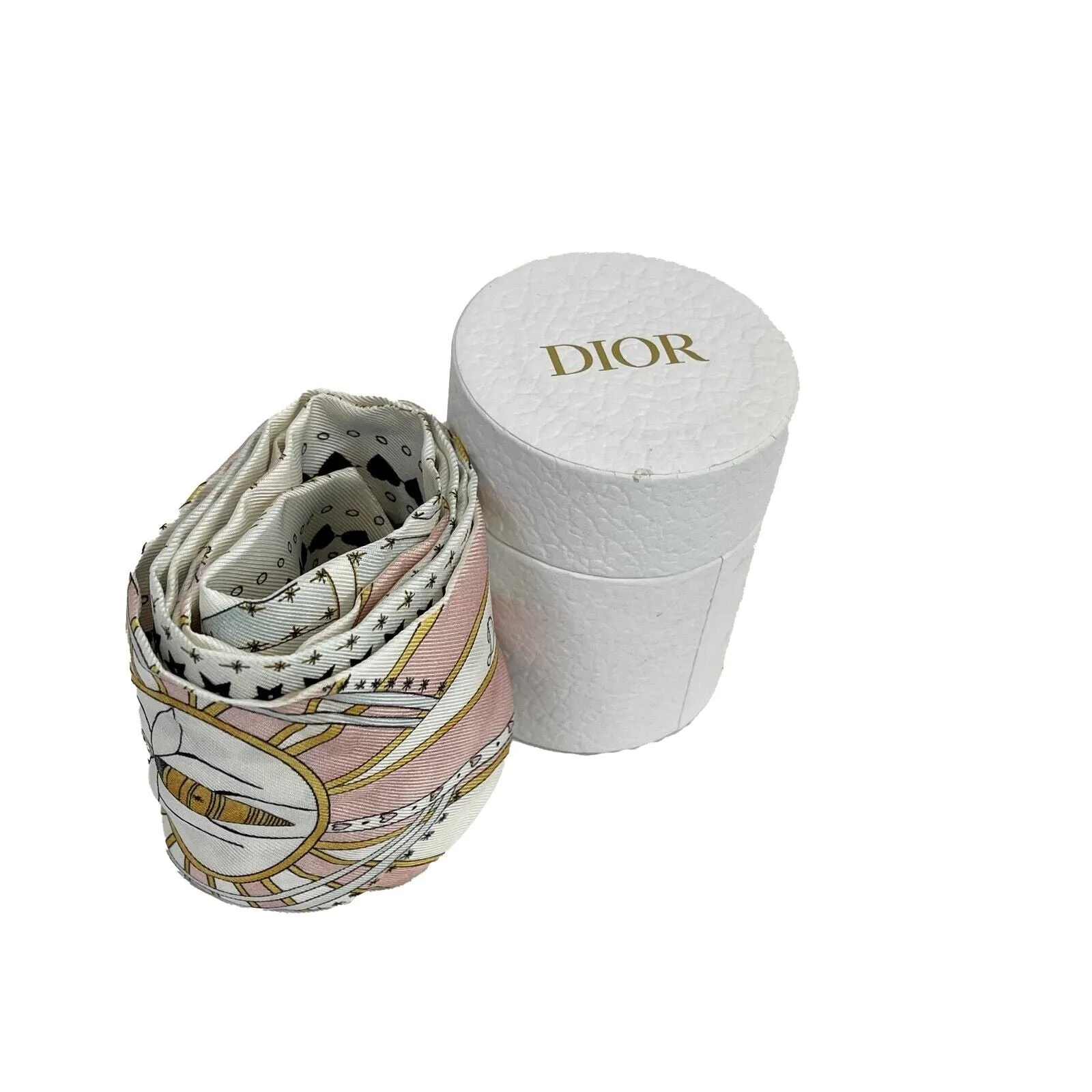 Christian Dior - La Papesse Tarot Mitzah Twill Scarf - White - OS