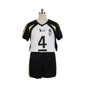 Haikyuu!!- Fukurodani #4 Jersey - Koutarou Bokuto