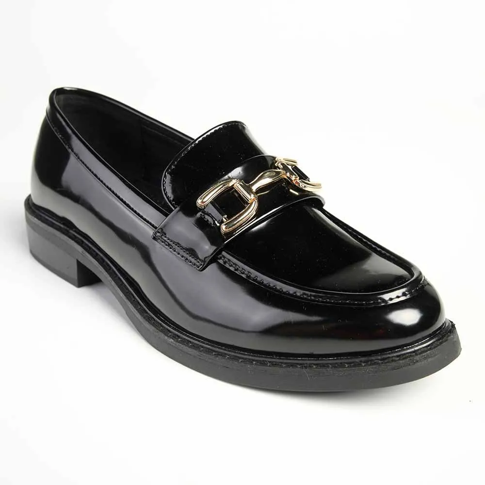 Madison Blarkley Ladies Loafers - Black