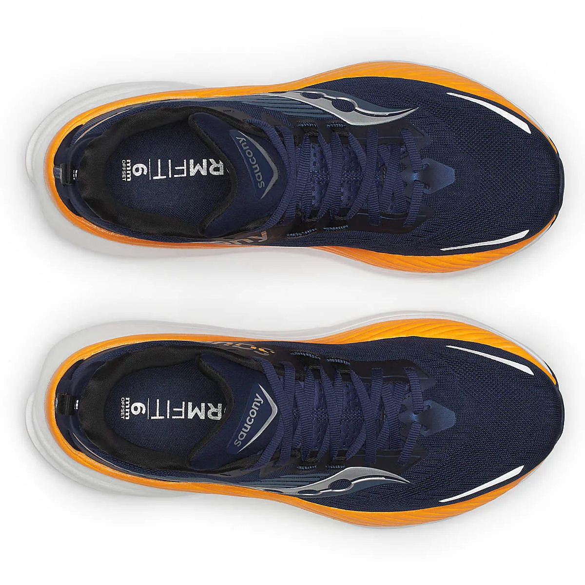 Men's Saucony Hurricane 24 (Navy/Peel)