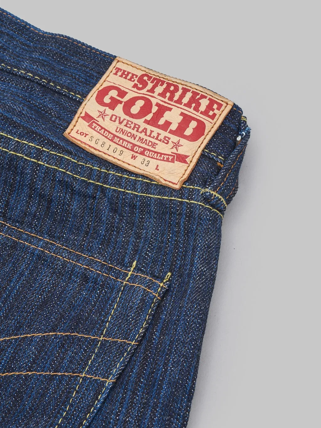 The Strike Gold 8109 "Shower Slub" Slim Tapered Jeans